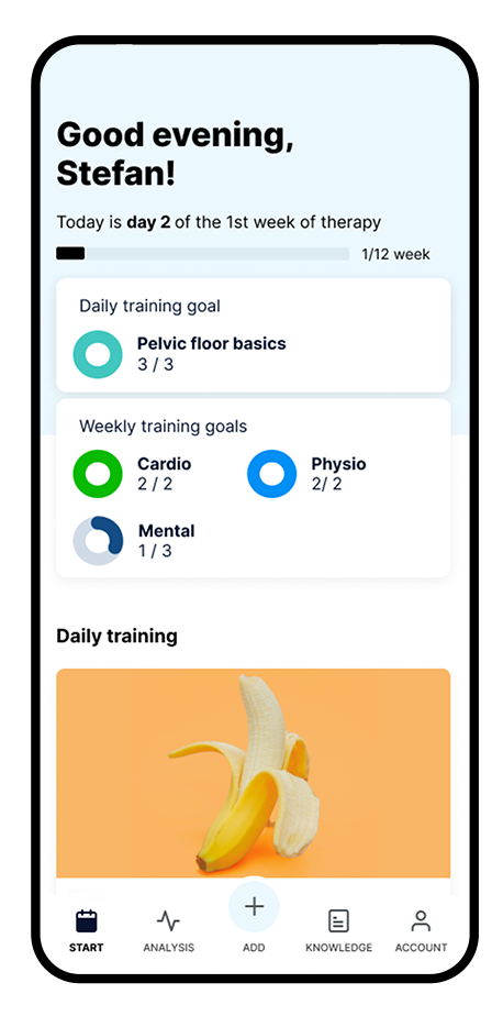 Personalized training