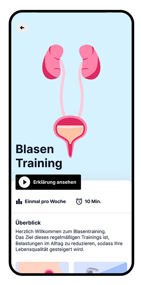 Blasentraining