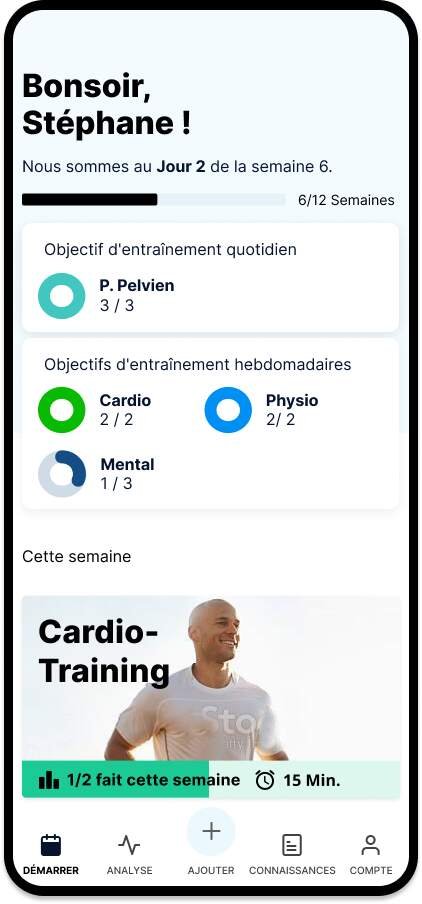 Entraînement personnalisé