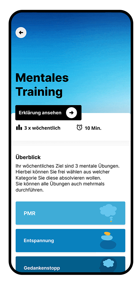 Mentale Übungen